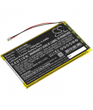 3.7V 1.5Ah LiPo DA2WB18D2 Akku für iRiver H110