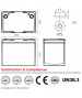 12.8V 70Ah LFP 896Wh M8 Akku + Bluetooth NPP LFP12.8-70