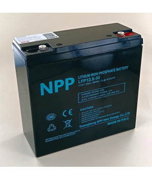 Batterie 12.8V 30Ah LFP 384Wh M5 NPP LFP12.8-30