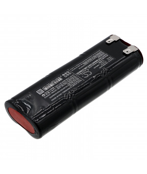 Batteria NiMh da 7,2 V 3 Ah per aspirapolvere portatile Fakir IC 1022