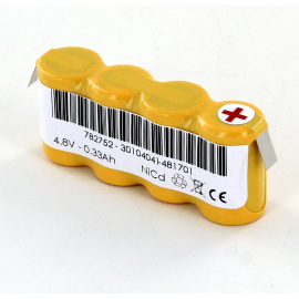 Saft 4.8V battery 4VRE1/2AA side side 782752