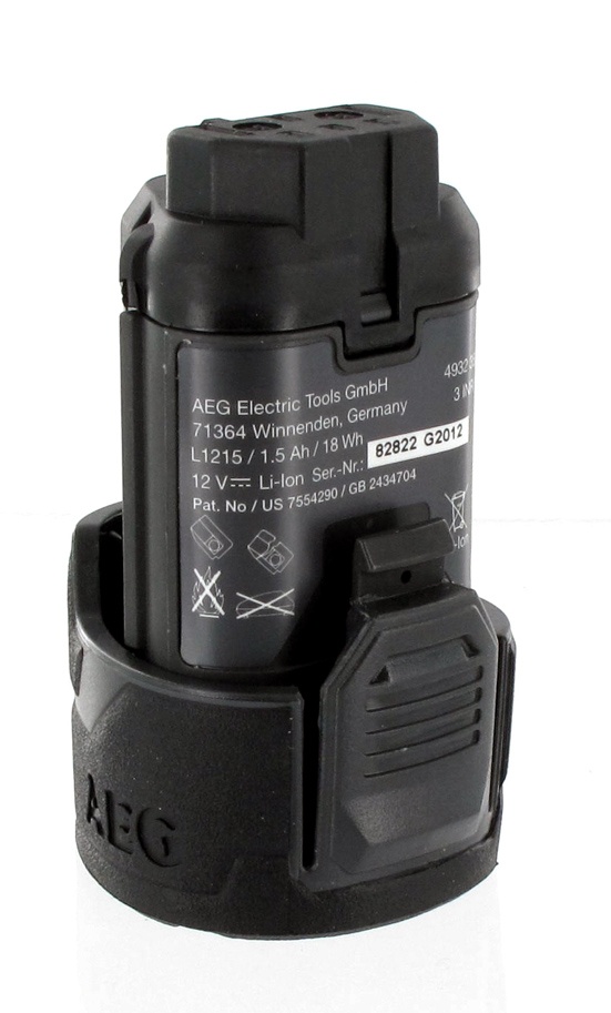 Aeg 12 best sale volt battery