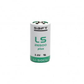 Batería de litio Saft de 3,6 V y 8,5 Ah LS26500 plus