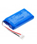 Batteria R95661001 LiPo da 7,4 V 0,5 Ah per DYE M2, M3 Paintball Launcher