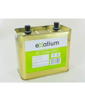 6V Port 4LR25/2 Metall-Exalium-Alkalibatterie