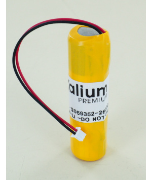 3,6 V 2,6 Ah Lithium 68309 Batterie für Afriso DIT 01 Messgerät