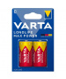 Pack de 2 piles alcalines LR14 Longlife Max Power varta