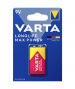 Pile alcaline 9V 6LR61 Longlife Max Power Varta