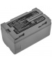 Batteria BDC72 agli ioni di litio da 7,4 V da 5,8 Wh per stazione totale TOPCON GM-52