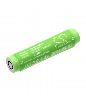 Batteria agli ioni di litio 66607 da 3,7 V 320 mAh per lampada USB Streamlight MicroStream