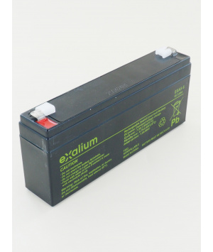 6V 5Ah EXA5-6 EXALIUM Lead Acid Battery