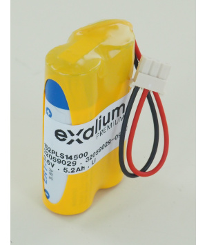 Lithium Battery Saft 7.2V 2S1P-LS33600B INT Alarm Residencia