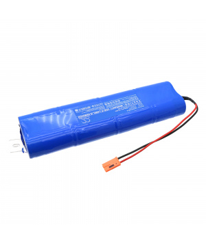 Batterie 9.6V 5Ah NiMh KRH33/62 pour Led emergency Streamer YH08-W1690