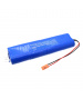 Batterie 9.6V 5Ah NiMh KRH33/62 pour Led emergency Streamer YH08-W1690