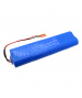 Batterie 9.6V 5Ah NiMh KRH33/62 pour Led emergency Streamer YH08-W1690