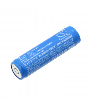 3.7V 800mAh Li-Ion 7703 battery for LedLenser P5R and P5R.2 torch