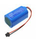 Batteria 14.4V 2.6Ah Li-ione per robot CECOTEC CONGA 950 a 1190