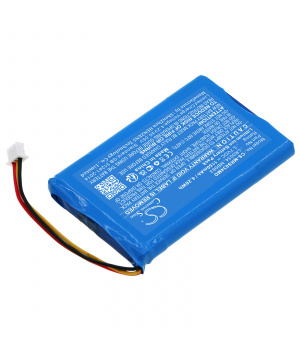 3.7V 1.15Ah battery for MIR Spirodoc Spirometer