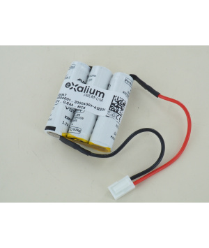 3,6 V 800 mAh NiCd-Akku 805147 Ecosafe