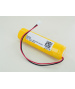 Batteria 2.4 v 1.6Ah Saft blocchi autonomi d'illuminazione di sicurezza Ura 111901 Legrand 62525