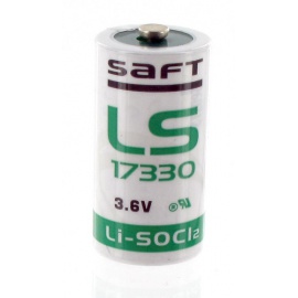 Pile Lithium Saft LS17330 2/3A 3.6V 2.1Ah