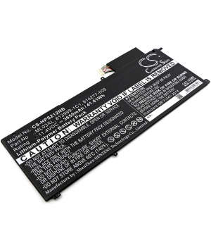 Batería 11.4V 3.65Ah LiPo para HP 12-A001DX