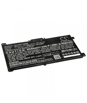 11.55V 3.5Ah LiPo batterie für HP Pavilion x360 14-ba000