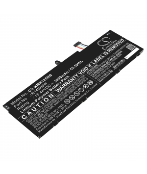 Batterie 15.44V 3.6Ah LiPo pour Xiaomi NoteBook Pro 120G