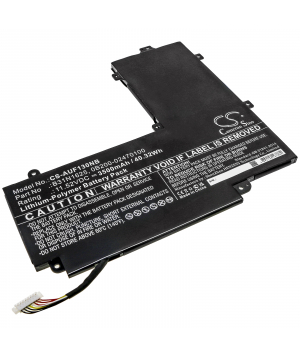 Batterie 11.52V 3.5Ah LiPo pour Asus TP203MAH