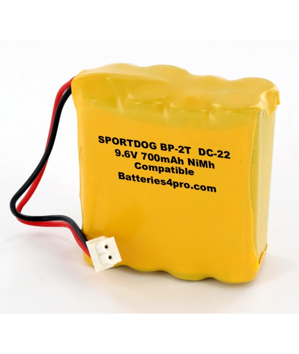 Batterie pour collier de chien SPORTDOG 9.6V 700mAh Ni-Mh