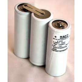 SAFT 3, 6V 7Ah batteria 3 VTF lato 132663