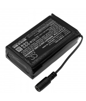 11.1V 3Ah LiPo K-BAT-12V-3A batería para guantes calentados Macna