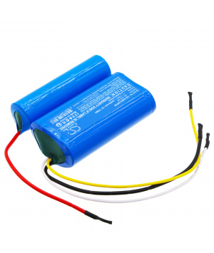11.1V 2.5Ah Li-Ion 34.103.98 Akku für Gardol GGS-E 12Li Rasentrimmer
