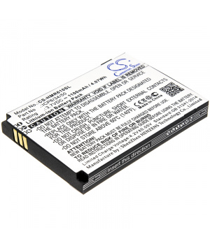 Batteria agli ioni di litio da 3,7 V 1,1 Ah BAPP-0004 per HumanWare SmartView Versa