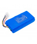 Batteria 25.9V 2.5Ah Li-Ion per aspirapolvere Delonghi Colombina XLR25LM. GY