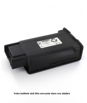 Reconditioning Battery Karcher Vacuum Cleaner EB30/1 7.2V 2Ah NiCd 6.654-186