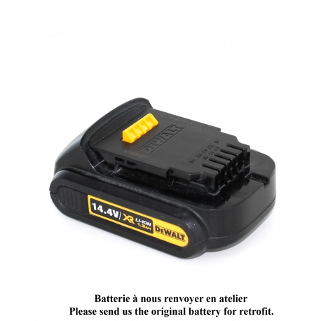 Dewalt DCB145 14.4V 1.3ah lead Li - Ion Battery reconditioning