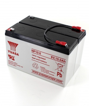 Portare la batteria impermeabile 12V 10Ah - Batteries4pro