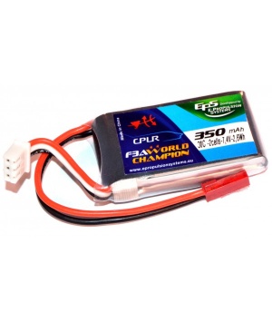 Battery 7 4v Lipo 2s 350 Mah 30 60c Jst