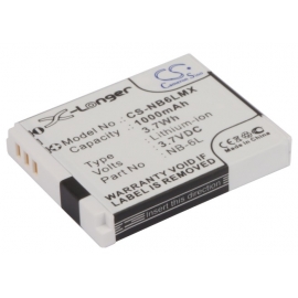 3.7V 1Ah Li-ion battery for Canon Digital IXUS 200 IS