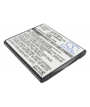 3.7V 0.63Ah Li-ion battery for Casio Exilim EX-EX-S200BK