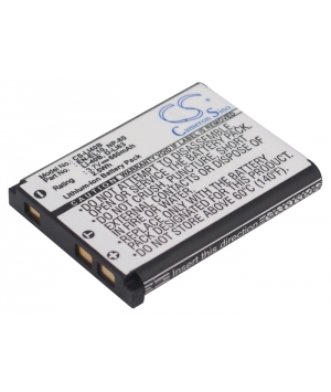 Batteria 3.7V 0.66Ah Li-ion per GoClever DVR EXTREME SILVER