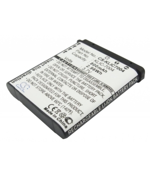 Batterie 3.7V 0.8Ah Li-ion KLIC-7004 pour Kodak EasyShare M1033