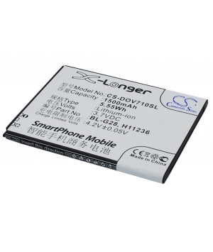 Batería 3.7V 1.5Ah Li-ion para DOOV D710