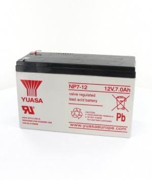 Batterie Yuasa NP sans entretien 12V / 7.0 Ah